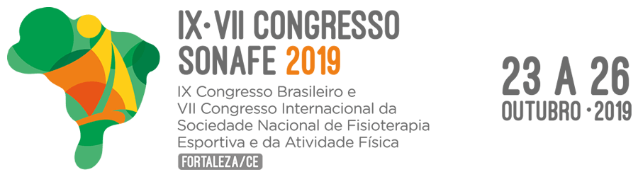 IX Congresso Brasileiro e VII Congresso Internacional da Sociedade Nacional de Fisioterapia Esportiva e da Atividade Física